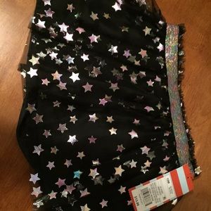 Glittery star skirt 12m NWT girl’s cat jack